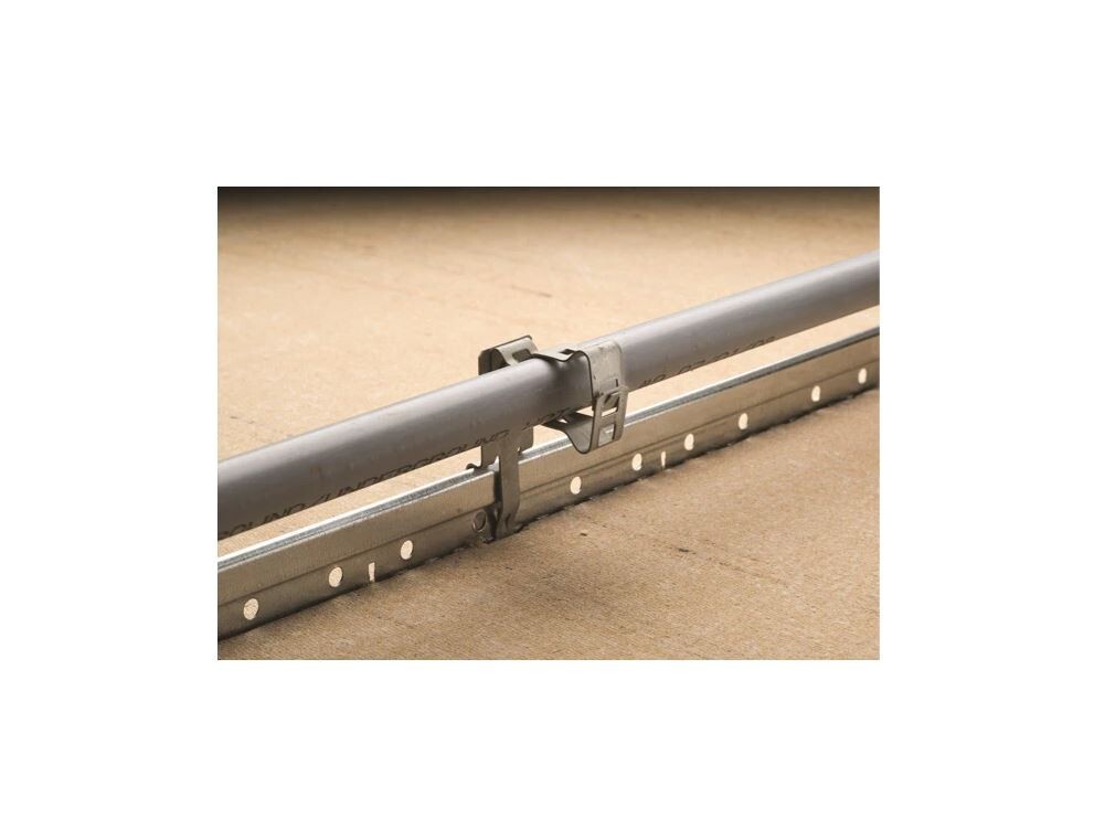 T-Grid Clip, Side Mount, 1/4" Hole, Threaded, like ATS41