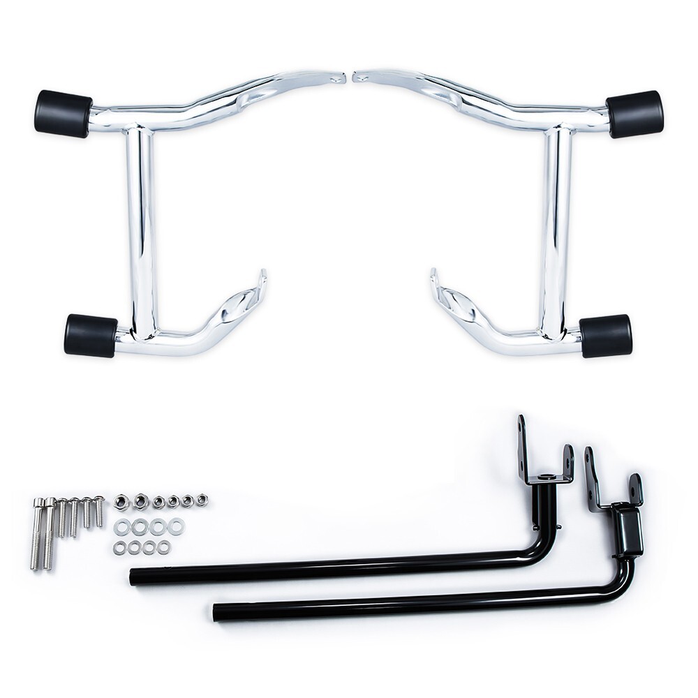 Saddlebag Guard Rails Bag Guards Front Highway Engine Guard For Harley Touring