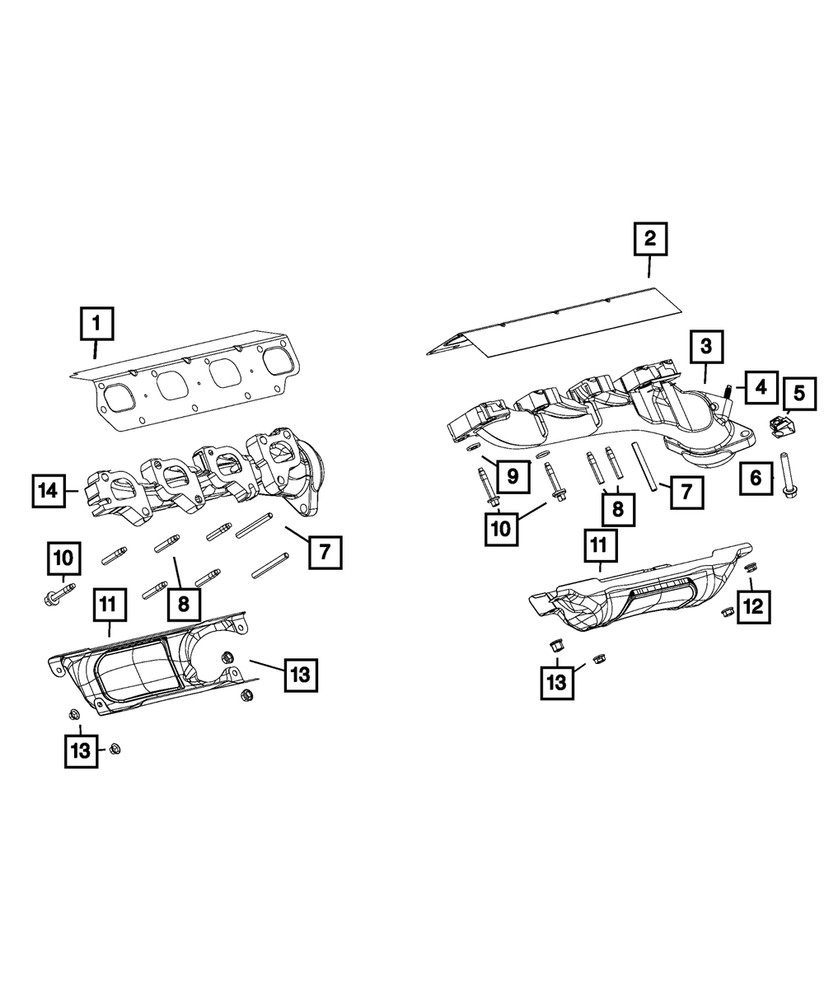 Genuine Mopar Hex Flange Head Bolt Mounting 6511312AA