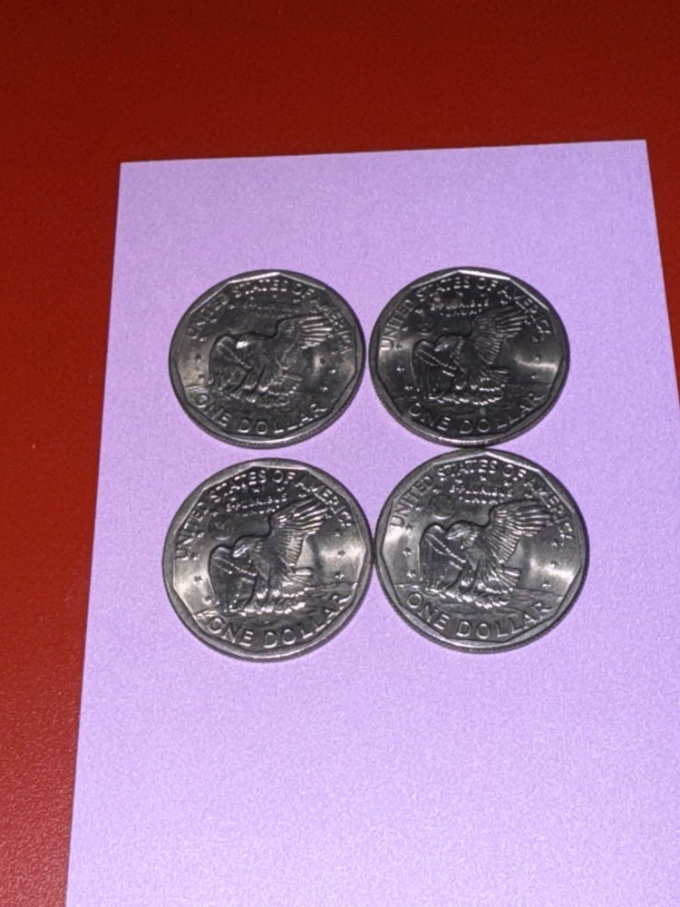 1979 Susan B Anthony Dollar (4) Very Fine Condition