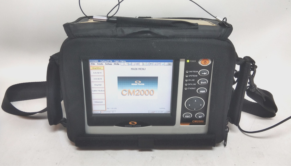 Sunrise Telecom CM2000 DOCSIS 2.0 Cable Modem Analyzer CM-2000