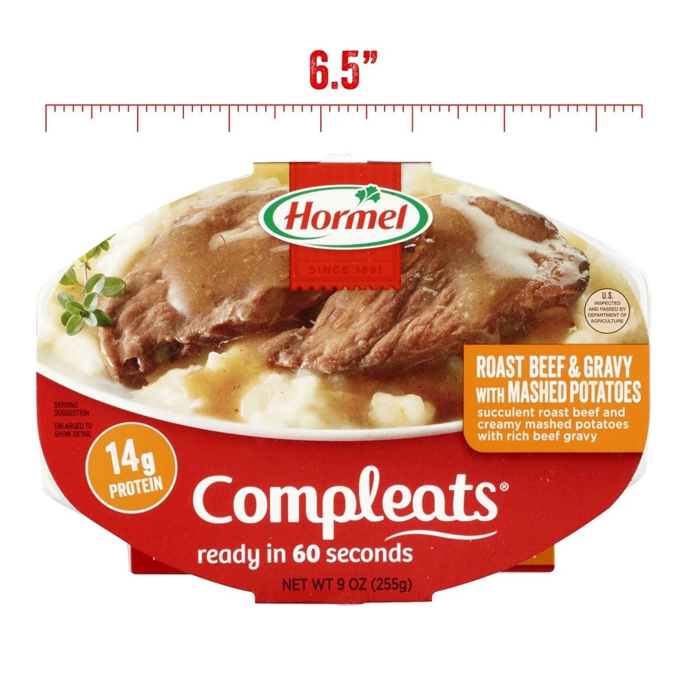 (5 Pack) HORMEL COMPLEATS Protein Variety Pack Microwave Meals