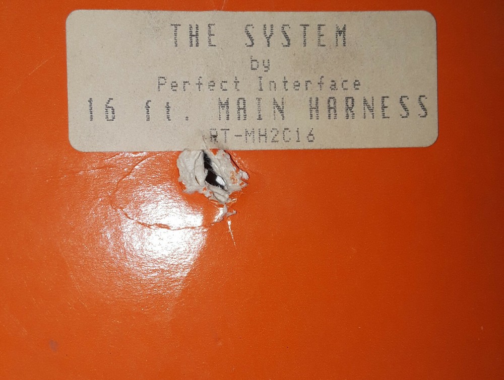 The System RT-MH2C16 | 16' Main Harness by Perfect Interface (Factory Sealed!)