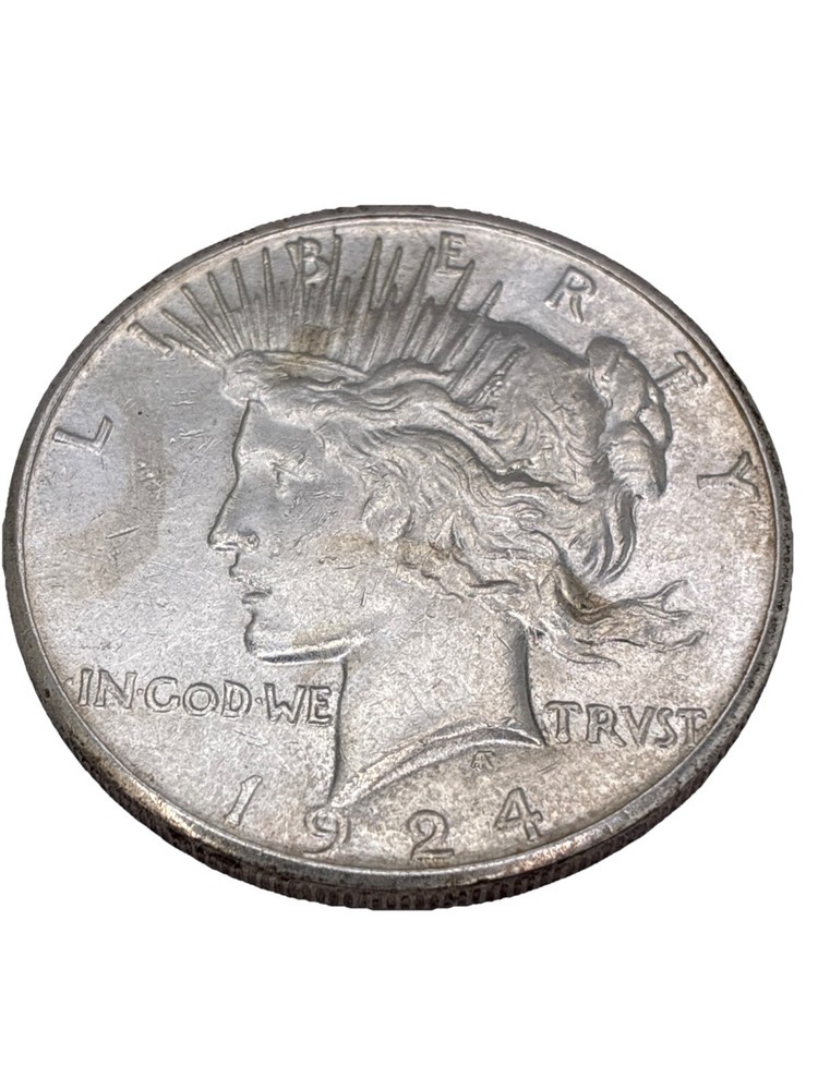 1924-S Silver Peace Dollar Better Date High Grade