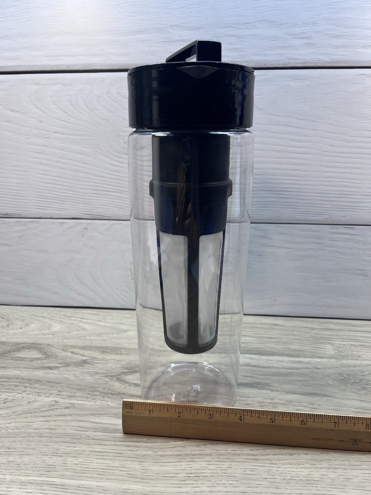 Cold Brew Coffee Ice Tea Maker 2qt Plastic Pitcher Mesh Filter Infuser