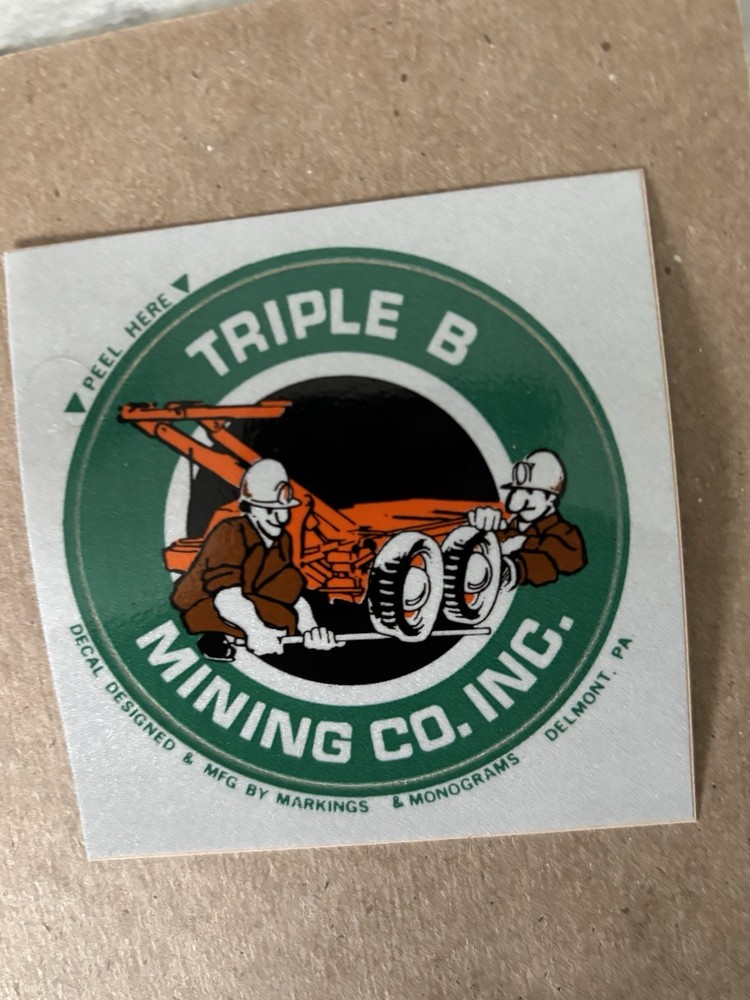 coal mining stickers nice older coal Company