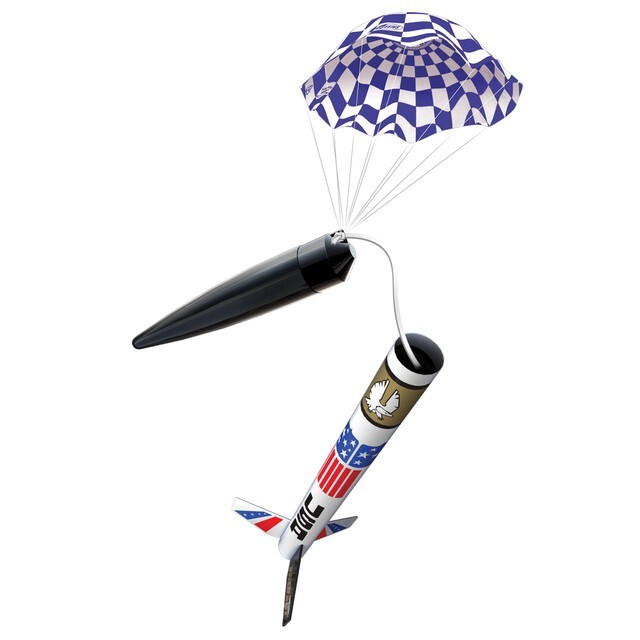 Estes 652 Citation Patriot Flying Model Rocket Kit (Intermediate Skill Level)