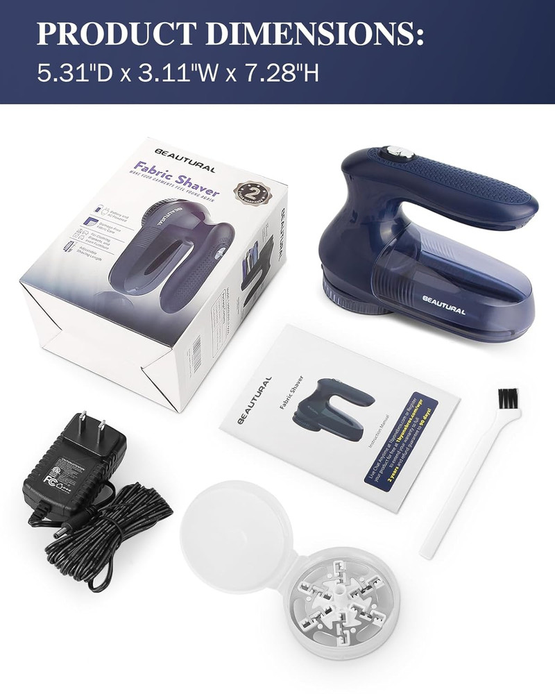 Sweater Fabric Shaver Home-Edition Powerful & Efficient Lint Remover