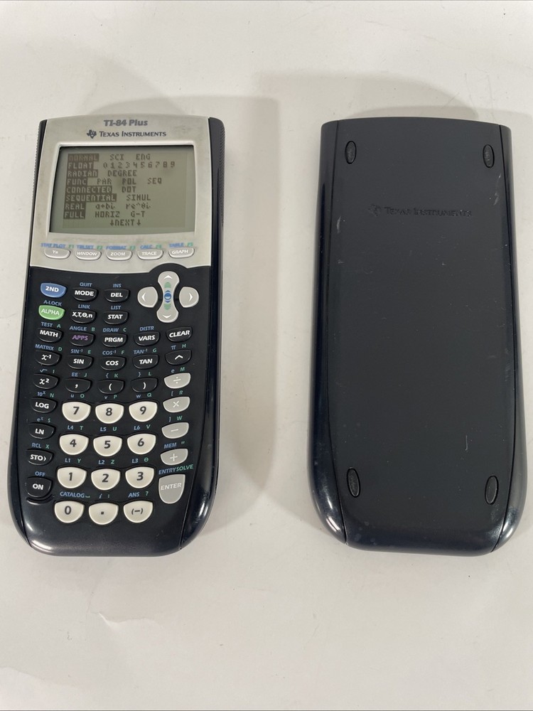 Texas Instruments TI-84 Plus Graphing Calculator Tested Works