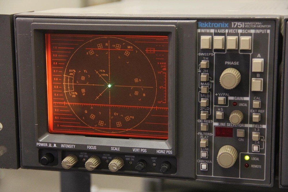 TEKTRONIX 1750 + 1751 Waveform Vector Monitors