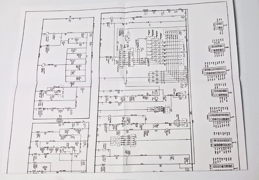 Bally Citation manual + Schematic 1948, Pinball Machine