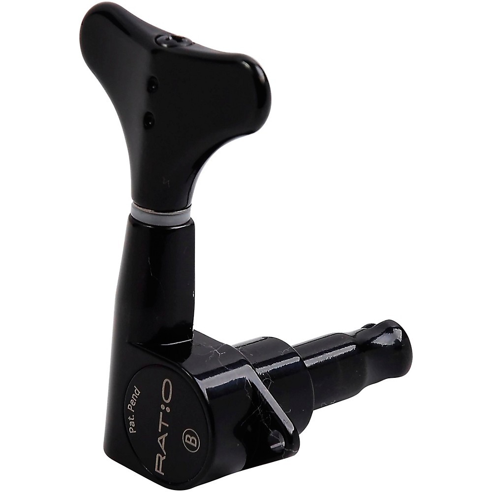 Graph Tech Ratio 4-In-Line Bass Y-Style Button Black 4 String LN