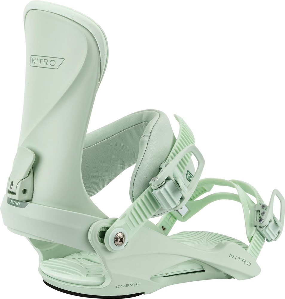 Nitro Cosmic Women's Snowboard Bindings, Mint, Small/Medium MY26