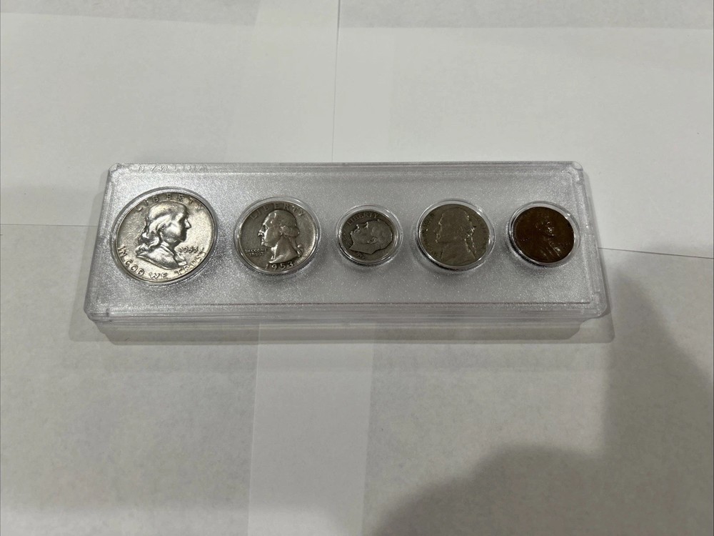 1953 SET -90 % SILVER.
