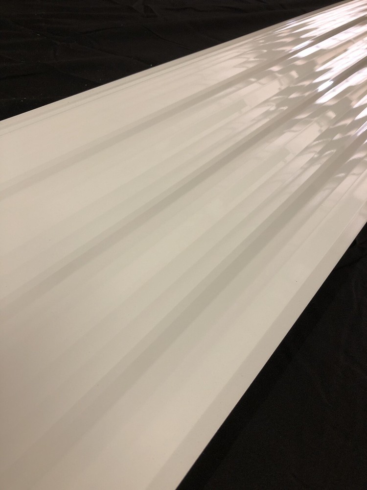 1 RV/Camper/Teardop Aluminum Tin Mesa Siding repair Polar White metal 10''x72''