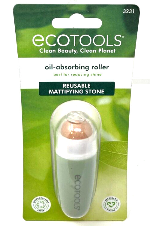 Ecotools Oil-Absorbing Roller Reusable Mattifying Stone Sealed 3231