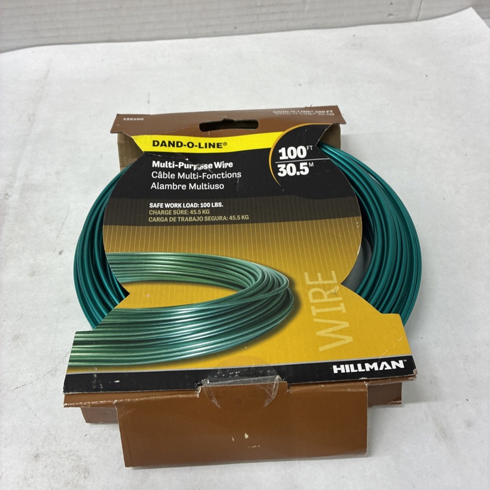 Multipurpose Wire 100 ft Green