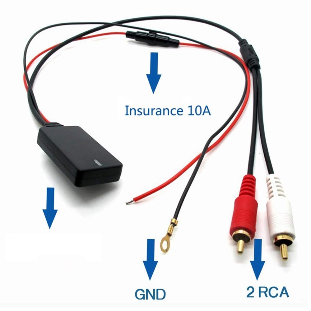 Bluetooth AUX Receiver Module, Universal Aux Small, Black