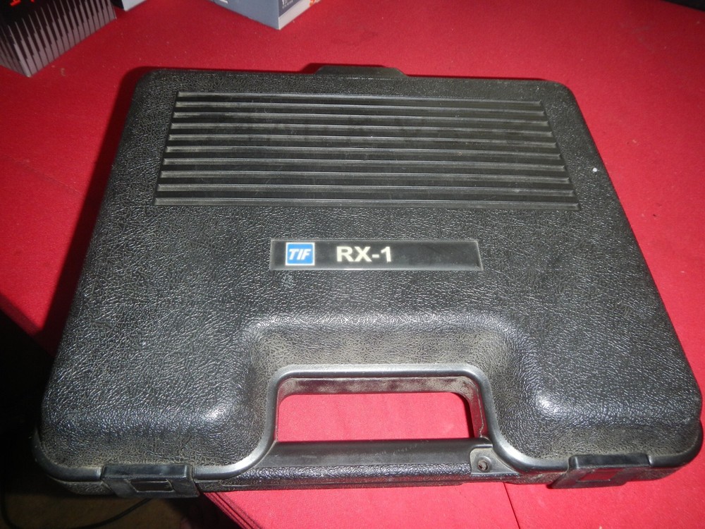 TIF RX-1 Refrigerant Leak Detector With Case WORKING