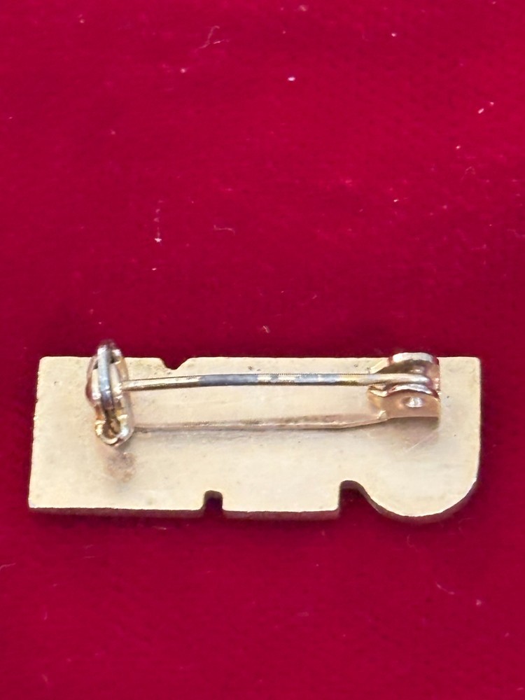 Utah State Spellout Rainbow Cloisonne Enamel Hinge Pin 1"