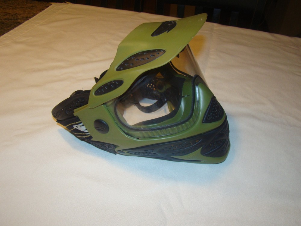 JT Paintball Mask Olive Green