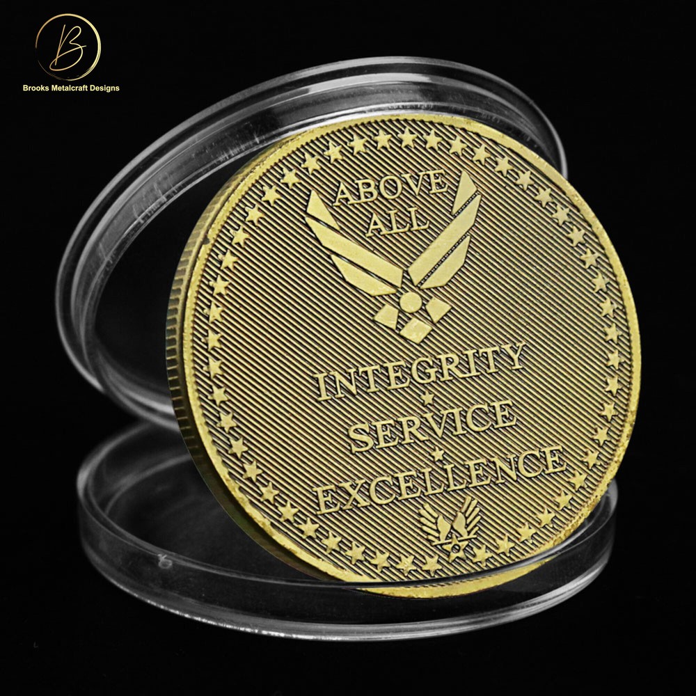 Air Force Retired Challenge Coin