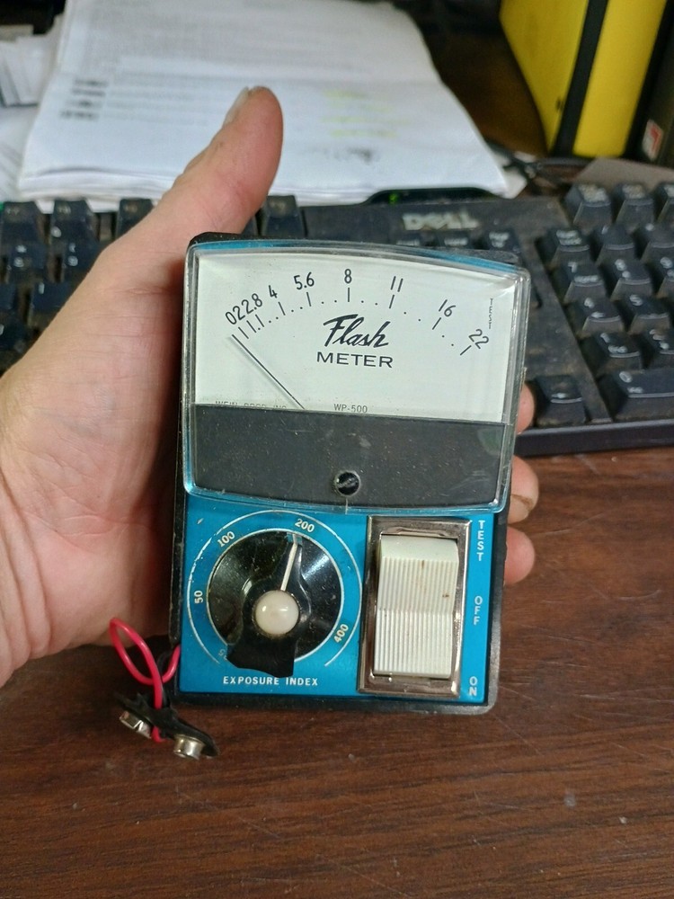 Wine Flash Meter Vintage For 1960s Modified Model WP-500 Unknown If Working