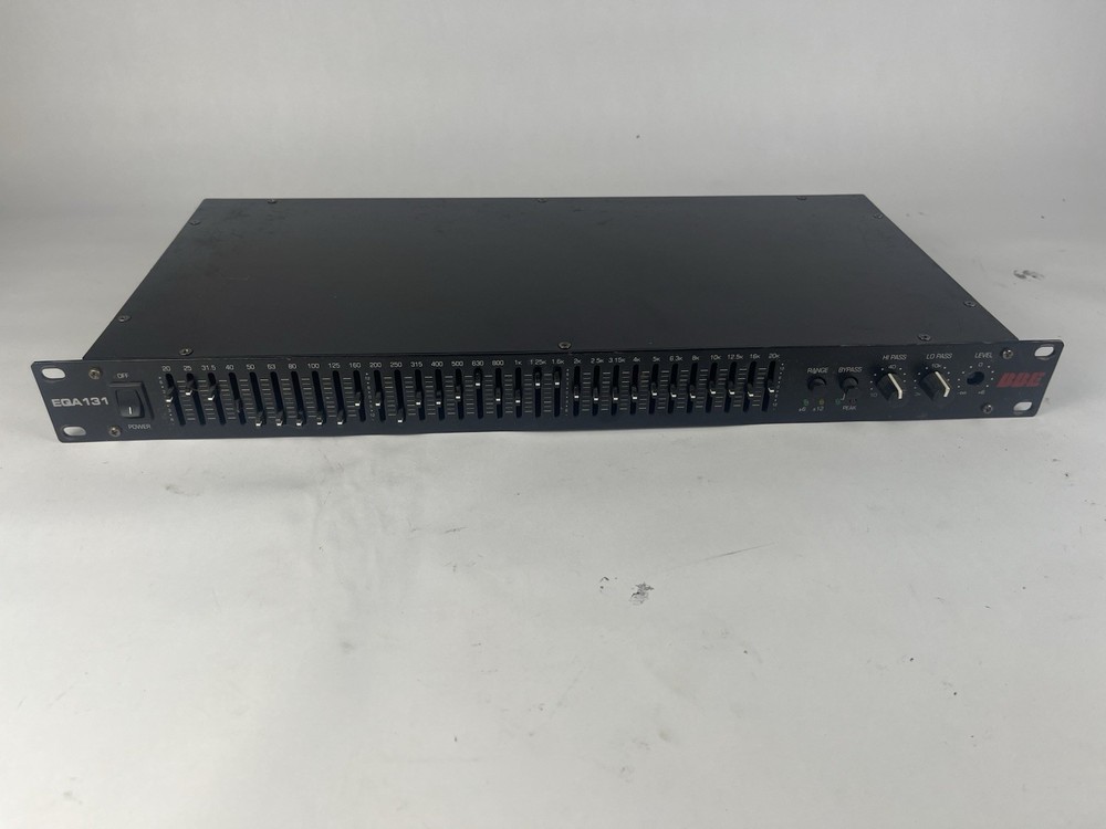 BBE EQA131 Equalizer 15 Band Tested Working