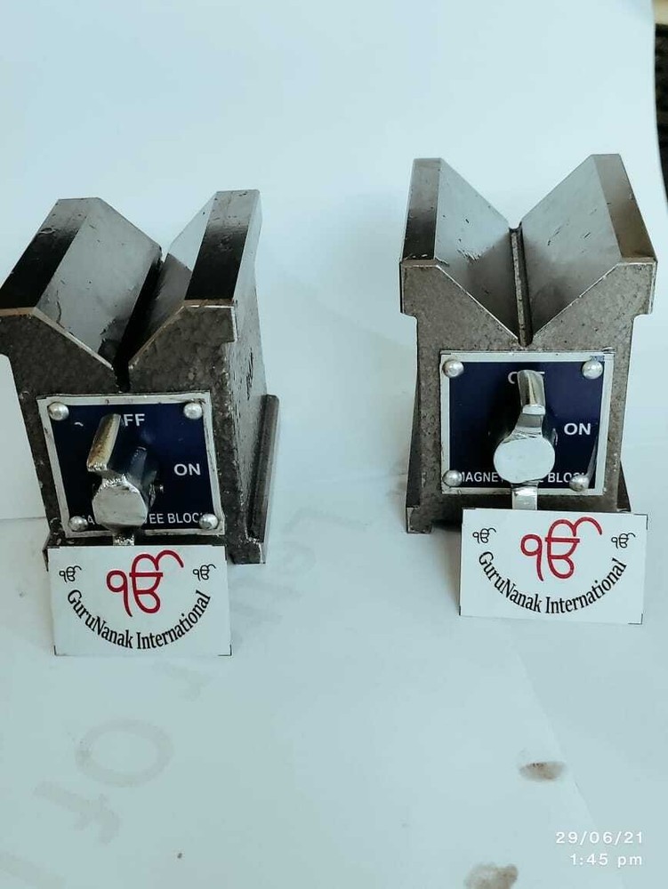 Magnetic V block Matched Pair / 1pc Both Side V Packed Precision quality