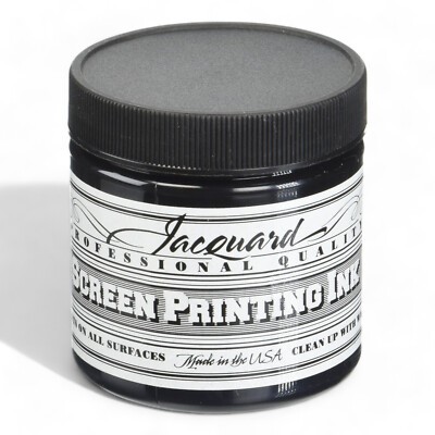 Blackout Ink for Screen Printing, 4oz Jar