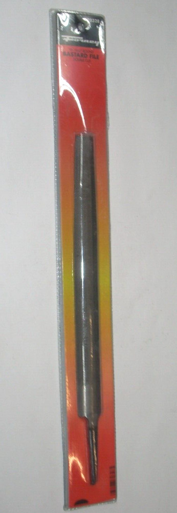 Forney 70328 Half-Round Double Cut Bastard File 10 in Long