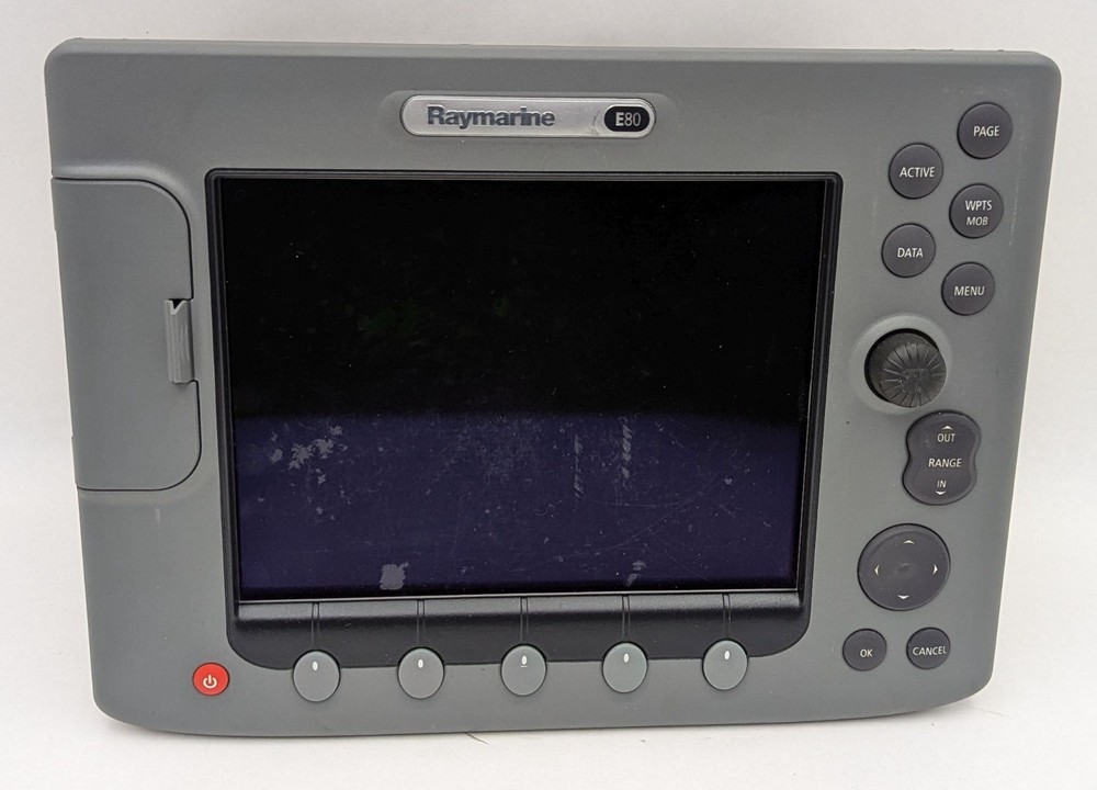 Raymarine E80 8.4" Marine Radar GPS Chartplotter MFD Display Unit #1 *AS-IS READ