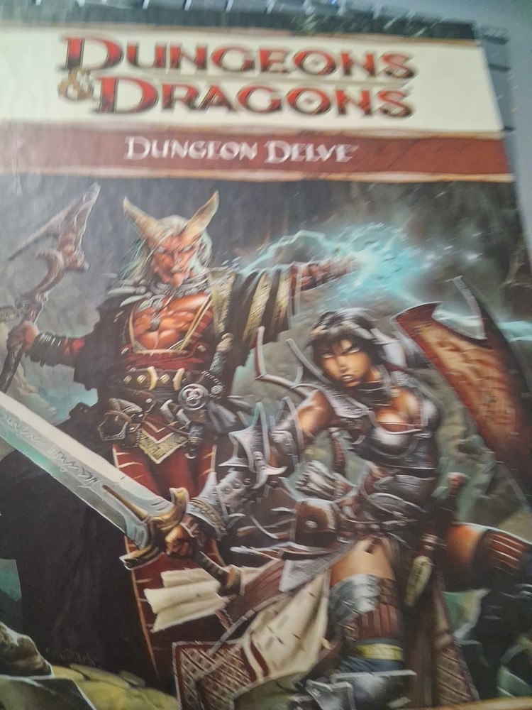 Dungeon Delve - Dungeons & Dragons Book 4th Edition / 4E