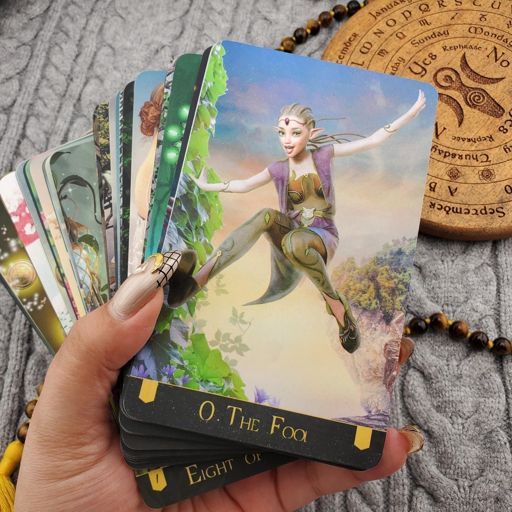 Forest Creatures Tarot 2 by Tarocco Studio 78 Card Tarot Deck USED