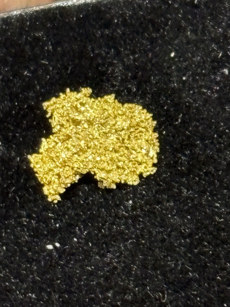 Spongey Gold Specimen 22kt NICE .39 Grams