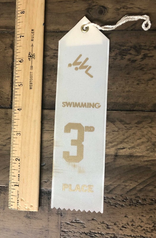 Swimming 3rd Place Ribbon