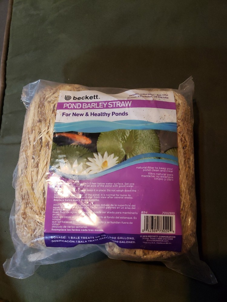 Beckett Barley Straw for Ponds - 4 oz