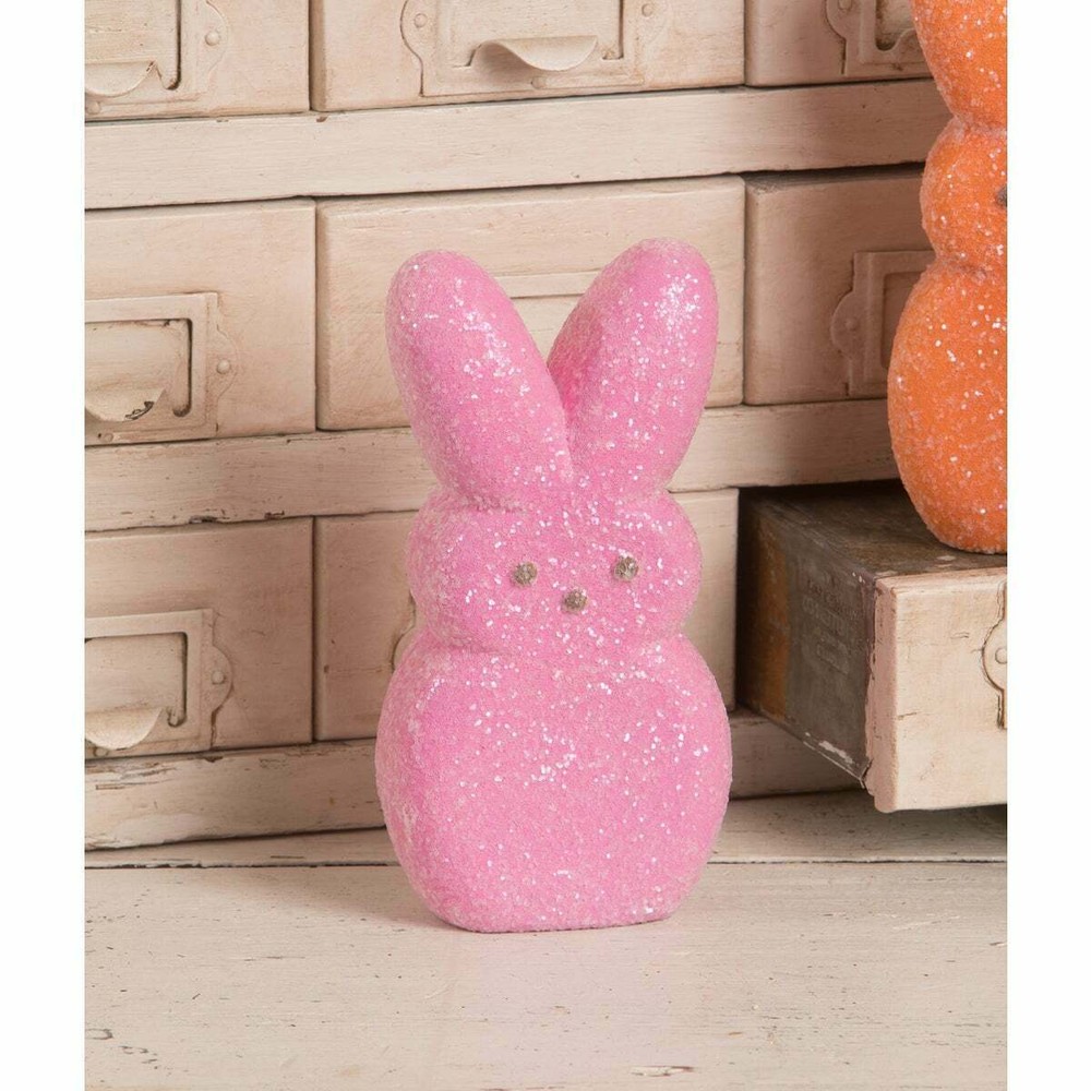 Bethany Lowe Easter 6" Marshmallow Pastel Peep Figurines 6 Colors