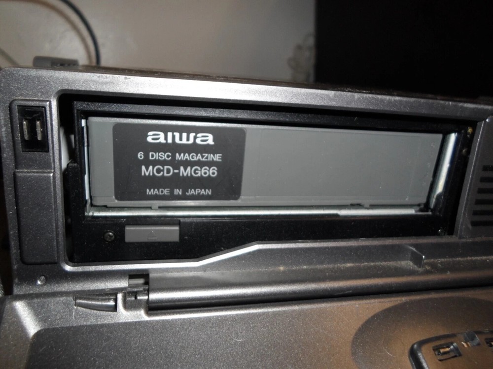 AIWA ADC-M60 6-CD changer system RF-M60 plus Modulator CD changer Control unit