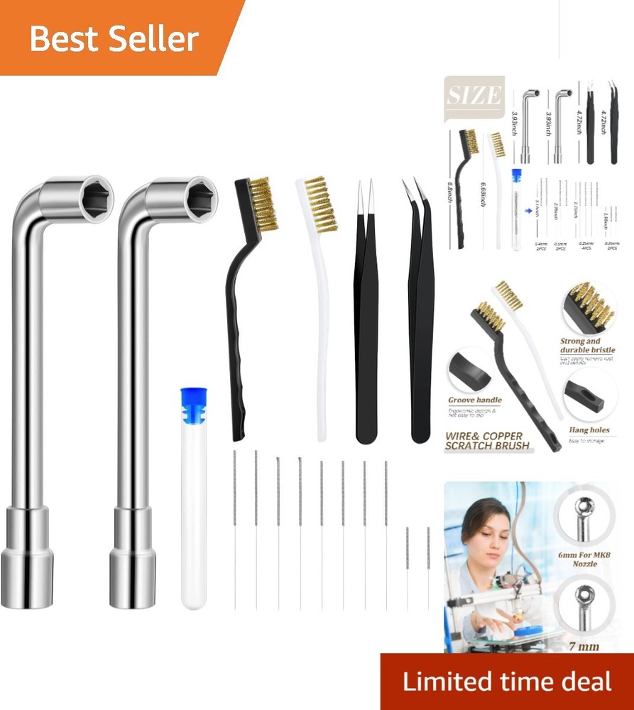 Convenient 3D Printer Maintenance Kit – 16 Pieces for Optimal Performance