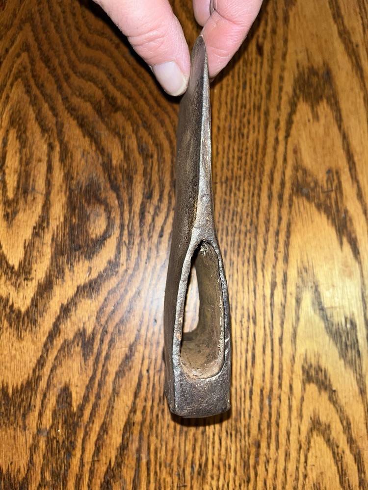 Vintage Unbranded Single Bit Axe Head 2 Lb 11 Oz