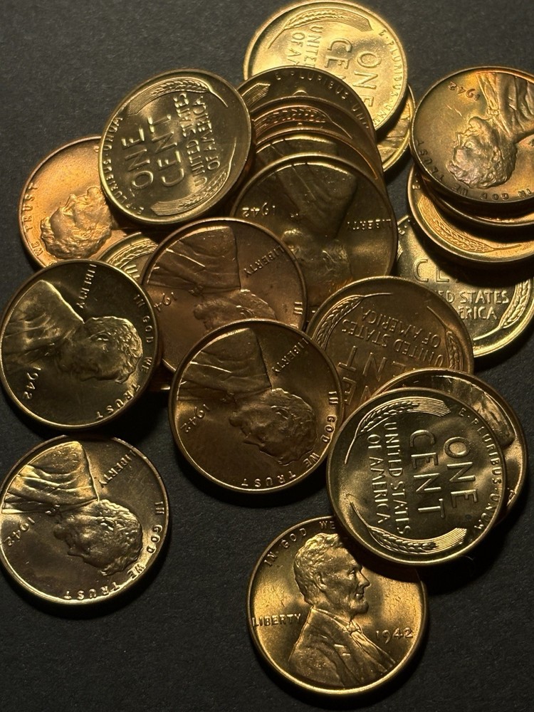 1942 Lincoln Wheat Cent — Uncirculated MS Red 🔥