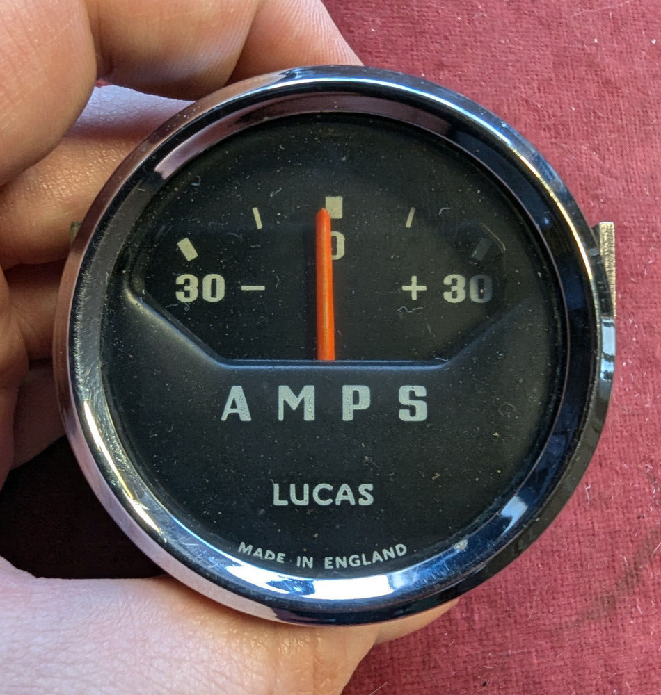 Vintage Lucus Amp Meter (H)