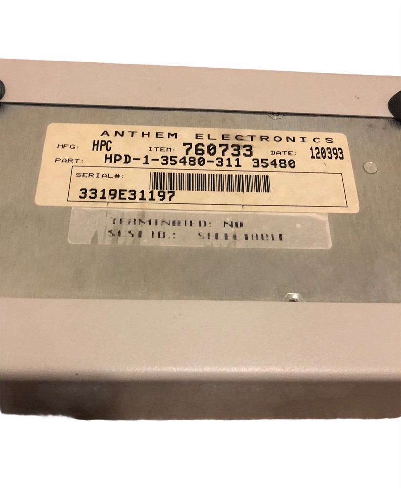 Anthem Electronics External Tape Drive HPD-1-35480-311