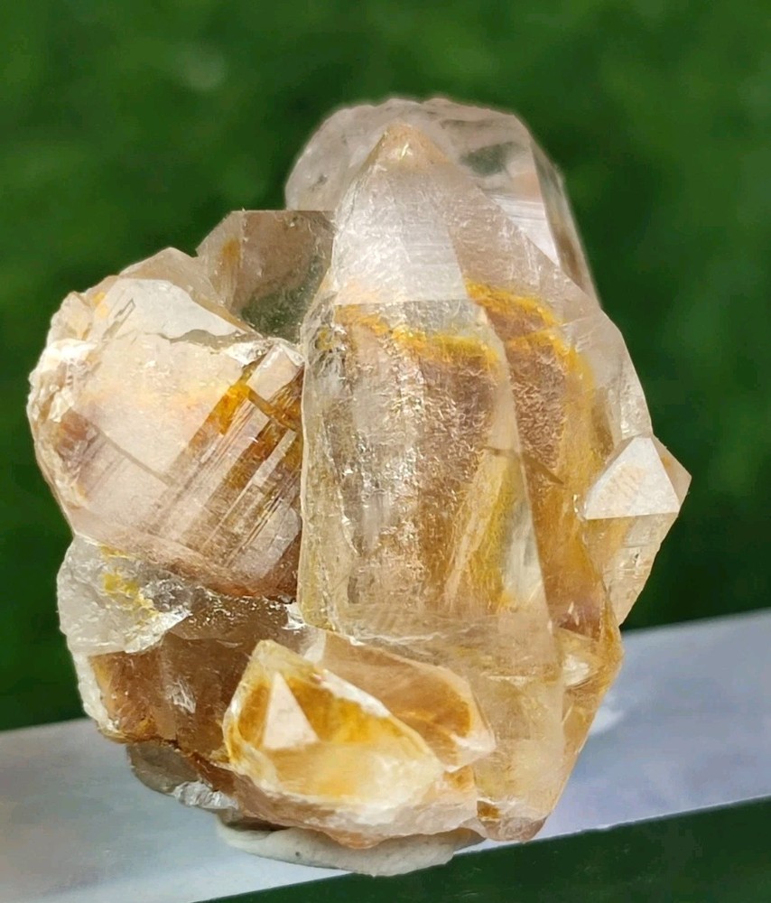 Lemurian Quartz Transparent Crystal With Unique Growth & Nice Terminations-Pak.