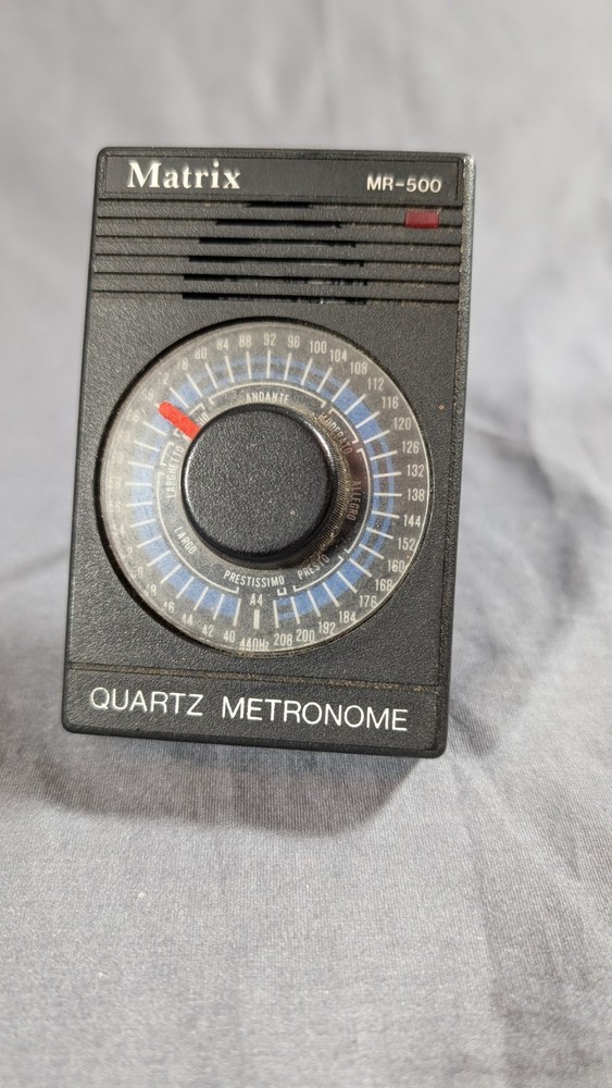 Matrix MR-500 Quartz Metronome (tested working)
