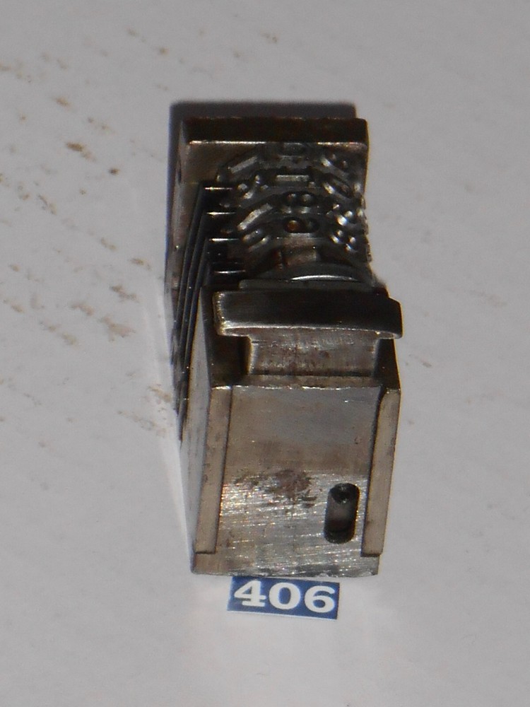 WMA | REVERSE letterpress numbering machine | 406