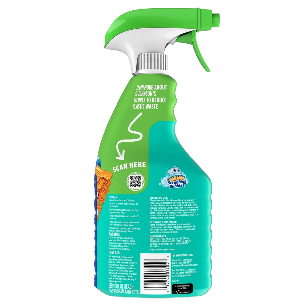 Easy Clean Multi-purpose Foam Bathroom Cleaner, 32 fl. Oz