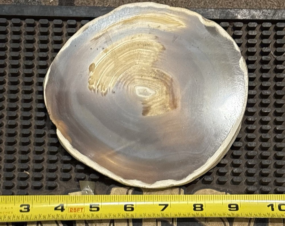 Brazilian agate slab 13oz
