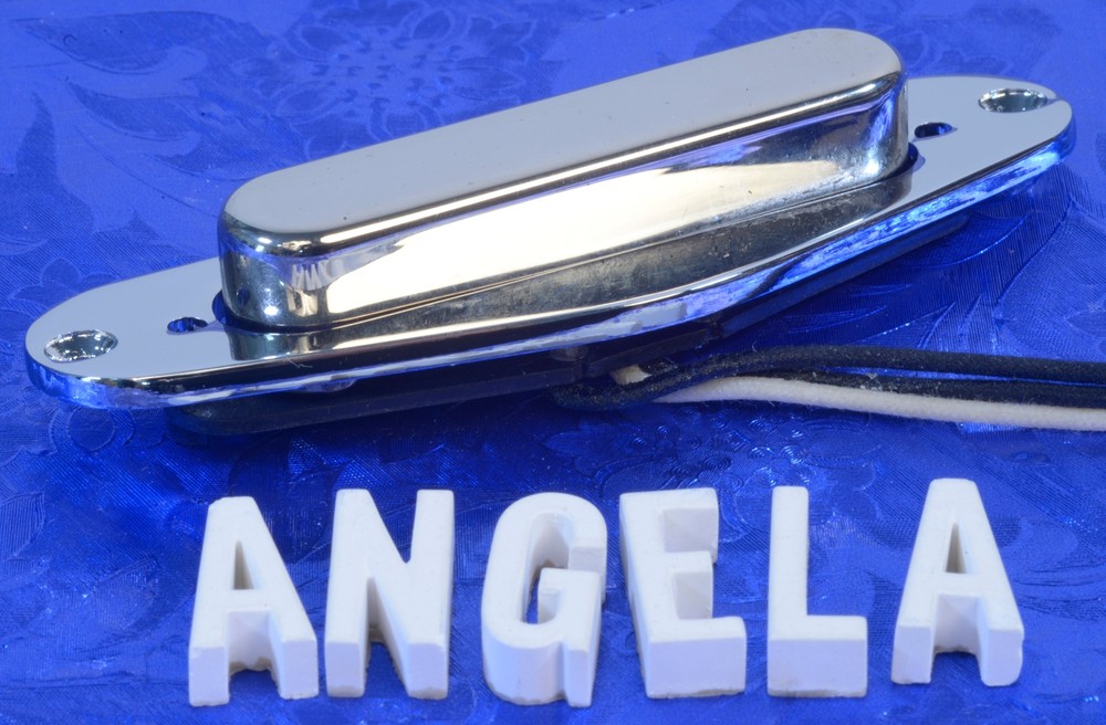 Chrome Pickup Mounting Plate For Telecaster Neck Pickup, #CPP